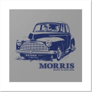 Morris Oxford Classic English Car Posters and Art